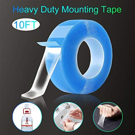 Double Sided Mounting Tape Heavy Duty Nano Tech Transparent Tapes For