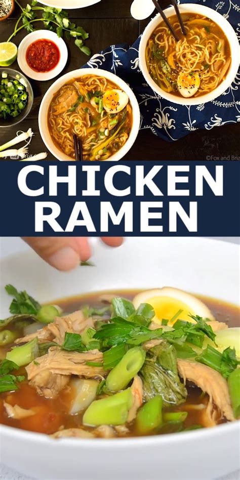 Easy Chicken Ramen Artofit