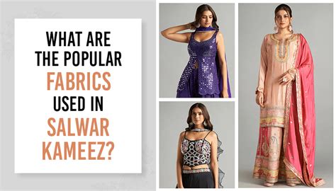 What are the Popular Fabrics Used in Salwar Kameez? – G3+ Fashion