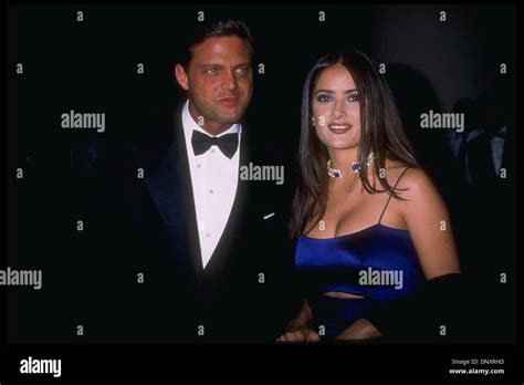 October 25, 1996; LUIS MIGUEL and SALMA HAYEK attend the Carousel of ...