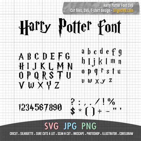 Harry Potter Alphabet Svg Alphabet Font Svg Harry Potter Font Svg Porn Sex Picture