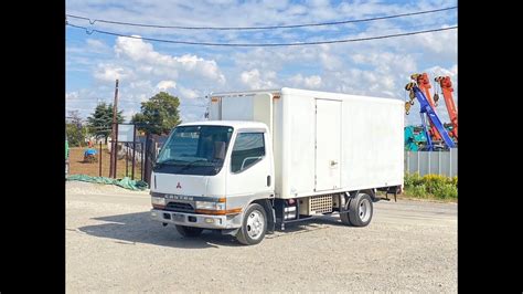 1996 Model Mitsubishi Canter Freezer Truck 4d33 Engine Youtube