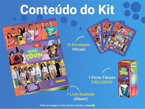 Álbum Luccas Neto 2 40 Figurinha 10 Tiktoon P Tiktoon Oficiais