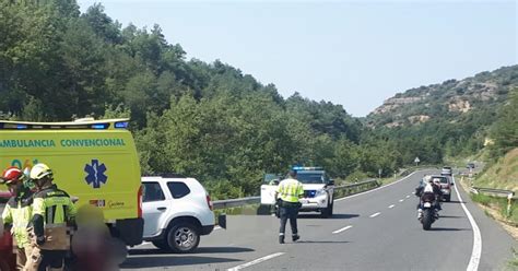 Muere Un Motorista En Una Colisión Con Un Turismo En La N 230 En Viacamp Litera