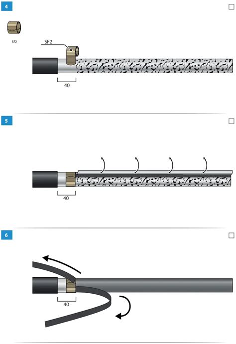 Ensto Hithw L Indoor Finish Heat Shrink Instruction Manual