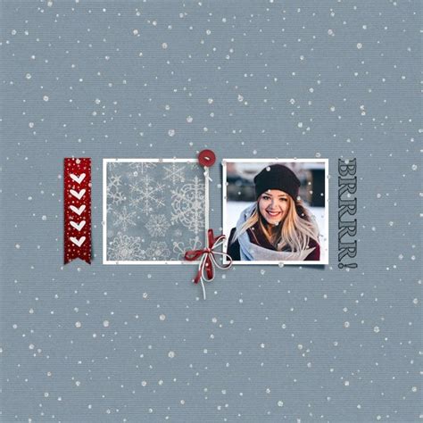 Pin by Johane on December daily | Winter scrapbook layouts, Scrapbook ...