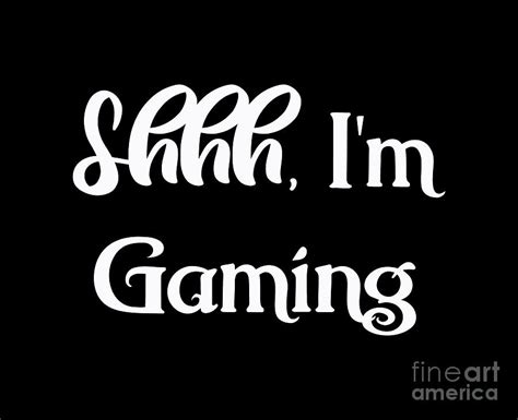 Shhh I M Gaming Gamer Gifts Gamer Gaming Video Games Cool Gamer