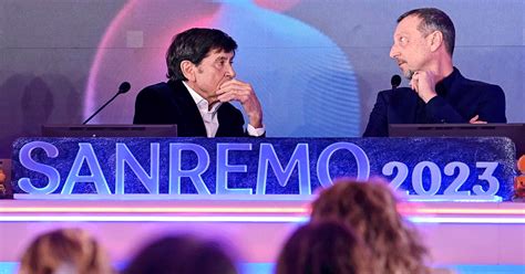 Sanremo 2023 La Scaletta Della Prima Serata Svelata Ordine Dei