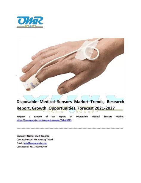 Ppt Disposable Medical Sensors Market Industry Analysis And Report