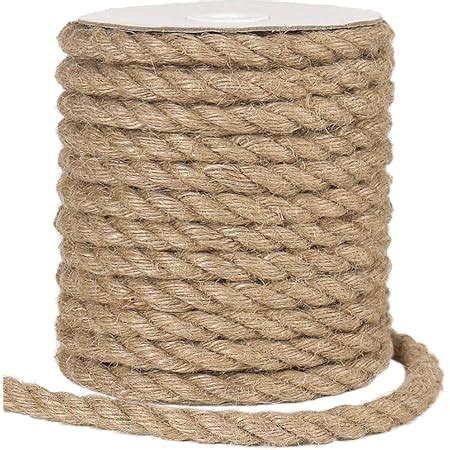 Tenn Well Mm Jute Garden Rope Feet Thick And Strong Garden Jute