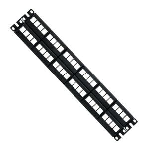 Panduit Nkfp Y Netkey Modular Patch Panel Port Ru Black Pc