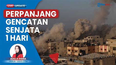 Israel Setuju Perpanjang Gencatan Senjata Hingga Jumat Besok Hamas