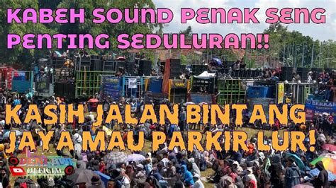 Detik Bintang Jaya Audio Tulungagung Memasuki Lapangan Sumbersewu