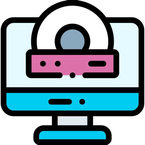 detailed rounded lineal color software icon