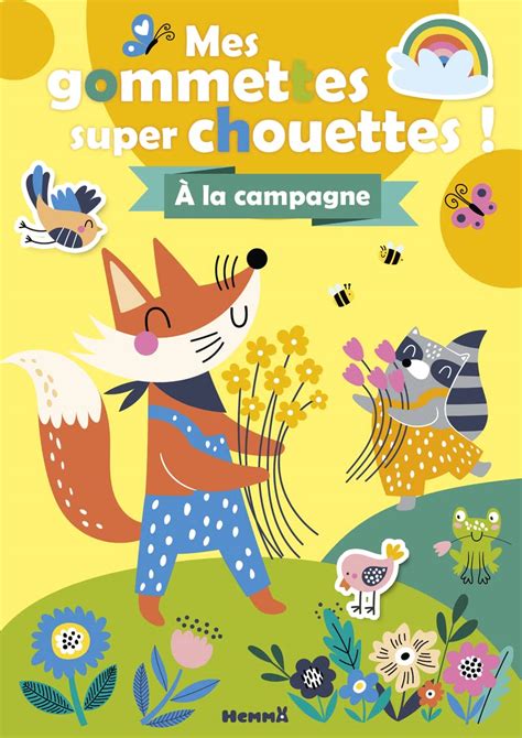 Amazon Fr Mes Gommettes Super Chouettes La Campagne Livre De