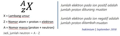 Cara Menghitung Proton Elektron Dan Neutron Ujian