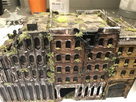 Terrain Painting Woodlandscenics Artdeco City Thelastofus