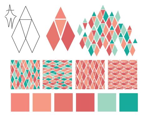 Geometric Pattern Breakdown: Color Combo Ideas