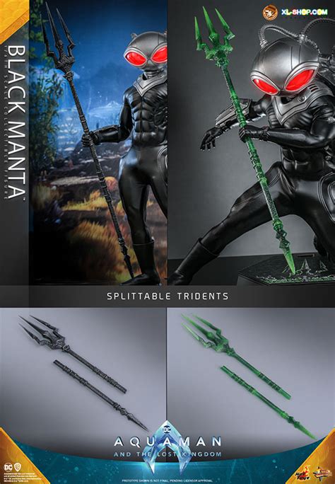 Hot Toys MMS Aquaman And The Lost Kingdom Th Scale Black Manta Collectible Figure
