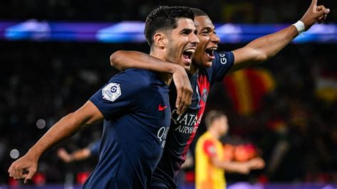 Ligue 1 grâce à Marco Asensio et Kylian Mbappé un PSG enfin d