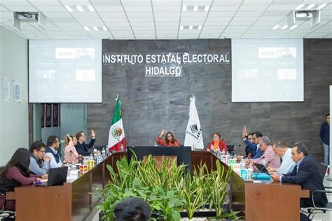 Elecciones Ieeh Aprueba Candidaturas Comunes Para Diputaciones