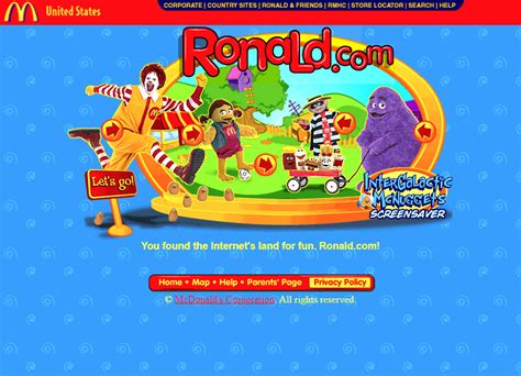 ronaldcom usa   web design museum