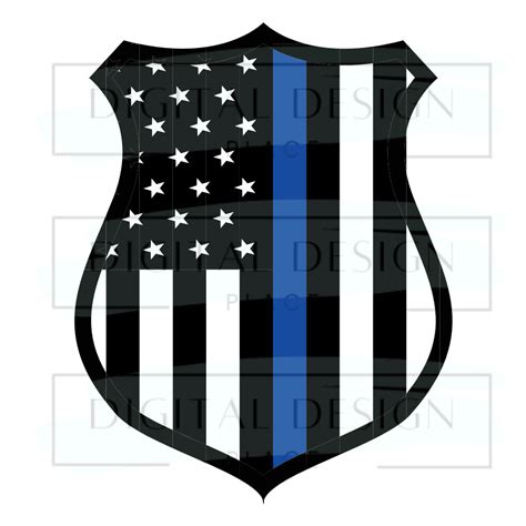 Police Badge RESFR9 – Digital Design Place