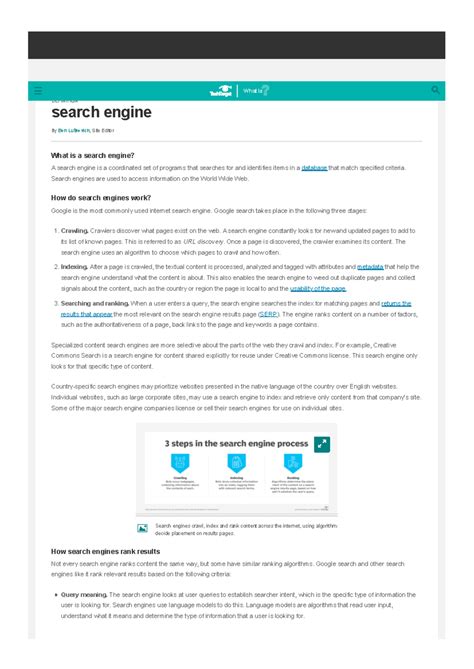 Understanding Search Engines: Definition, Functionality, and Future