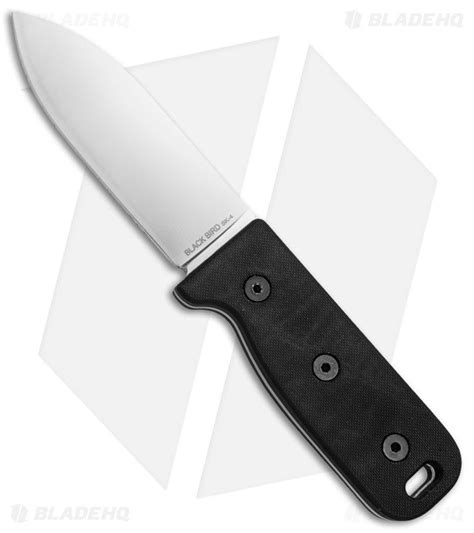 Ontario Okc Black Bird Sk 4 Fixed Blade Knife Black G 10 4 Satin