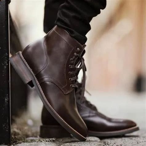 Brown Formal Men Leather Boot at Rs 1499/pair in Coimbatore | ID ...