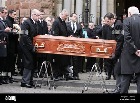 Frank Carson Funeral in Belfast, Northern Ireland, Saturday, March 3 ...