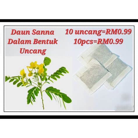 Original Daun Sanna Uncang Teh Sanna Uncang Daun Senna Uncang Teh