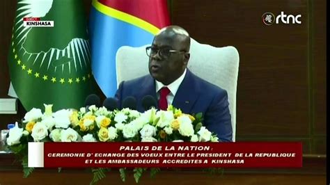 LE DISCOURS DU PRÉSIDENT FÉLIX TSHISEKEDI DE LA CÉRÉMONIE DÉCHANGE DE