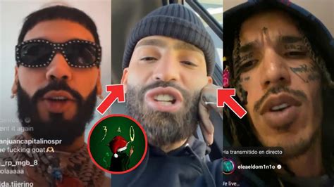 Anuel Reacciona A A La Tiraera De Arc Ngel Para L Arcangel Le