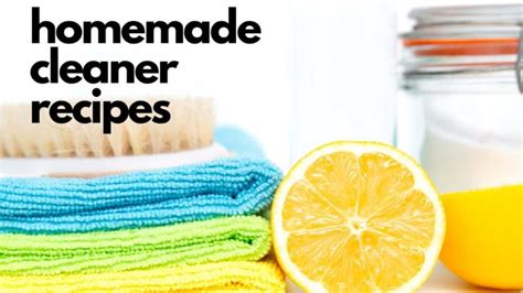 Diy Homemade Cleaners Recipes And Ingredients Southern Savers