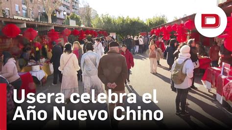 El Distrito Madrile O Usera Celebra El A O Nuevo Chino Youtube