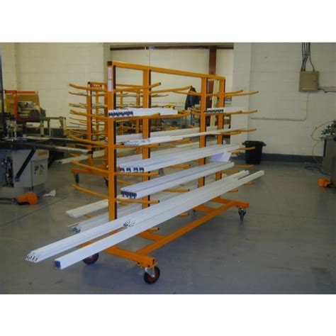 Extrusion Profile Trolley Steps And Stillages