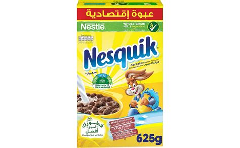 Nestle Nesquik Cereals Chocolate 625g Amazon Ae Grocery