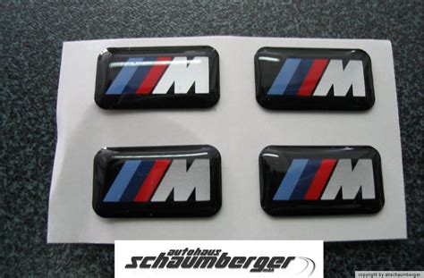 Original Bmw Satz St Ck Aufkleber Emblem M Plakette F R