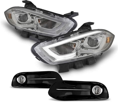 Amazon AKKON LED Headlights Fog Lamps Set For 2013 2016 Dodge