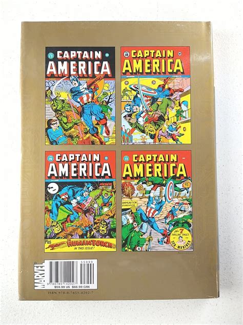 Marvel Masterworks Golden Age Captain America Vol Sealed Hardcover