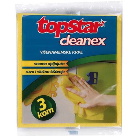 Top Star Krpa Cleanex Vi Enamenska Kom Eponuda