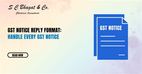 GST Notice Reply Format Handle Every GST Notice With Ease