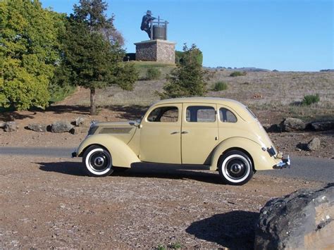 1937 Ford 4 Door Sedan Slant Back Pre War Cars For Sale