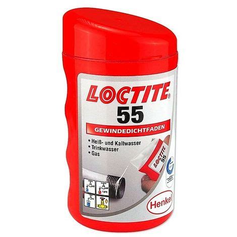 Loctite Gewindedichtfaden Bis Gewinde Dvgw Zulassung