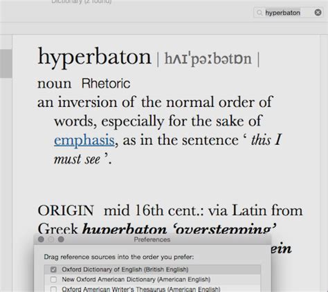 rhetoric - 'Anastrophe' a hyponym of 'hyperbaton'? - English Language & Usage Stack Exchange