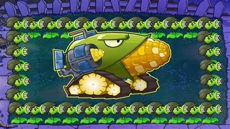 Plants Vs Zombies Hack Gatling Pea X Cob Cannon Vs Giga