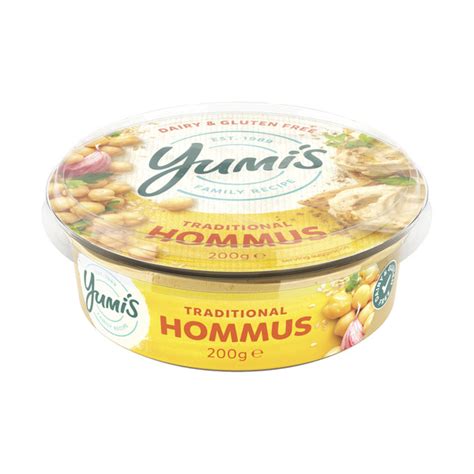 Calories In Yumis Traditional Middle Eastern Hommus Dip Calcount