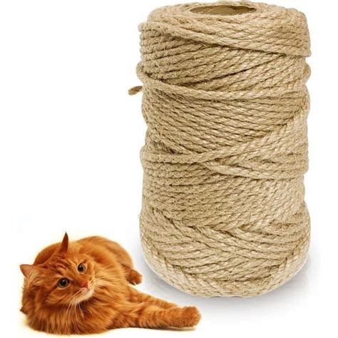 Corde en sisal pour arbre à chat 5 mm x 50 m Corde en sisal