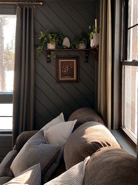 Dark Moody Grandmillennial Living Room | Eclectic interior design, Home